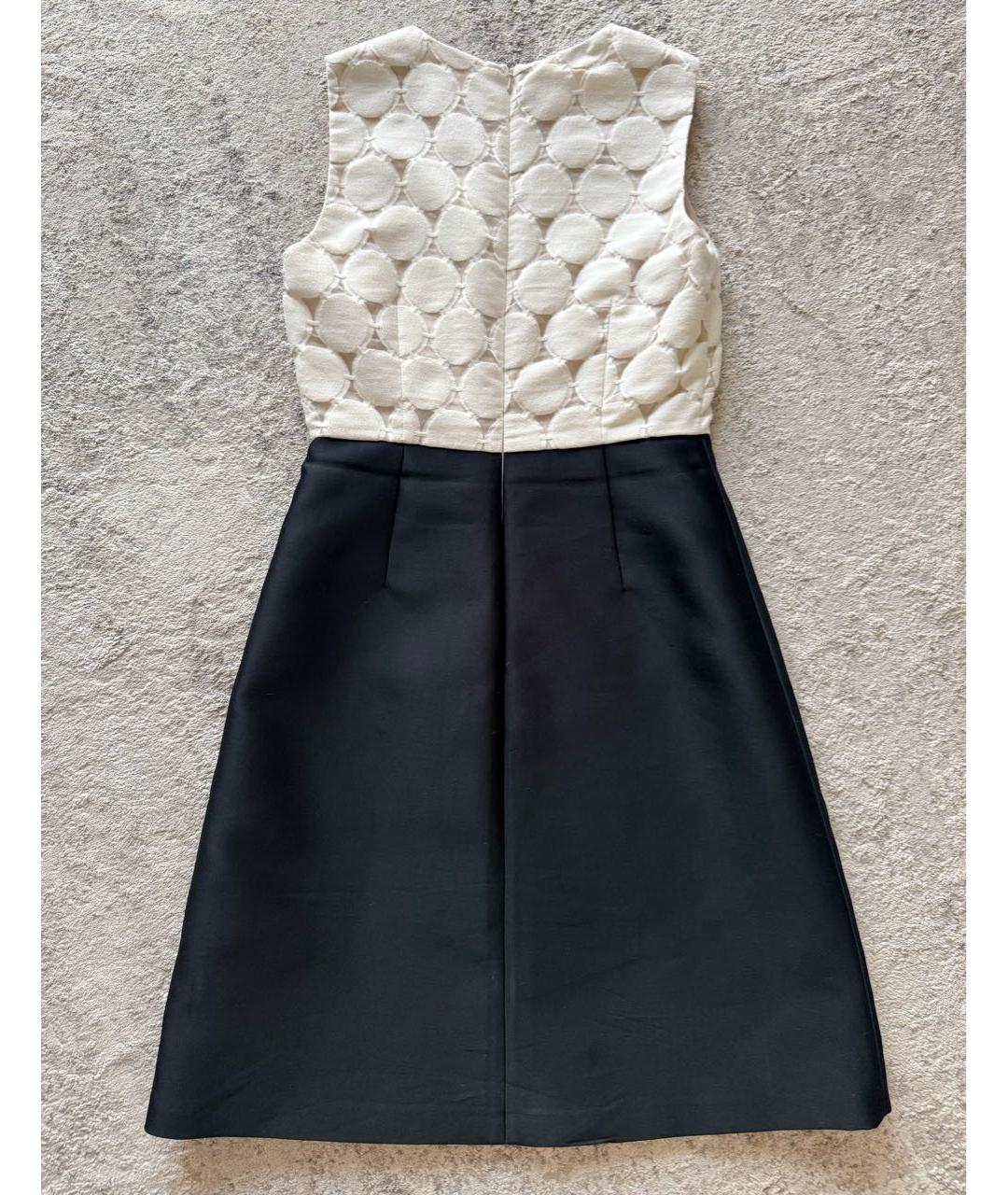 MAX MARA Черное хлопковое коктейльное платье, фото 2