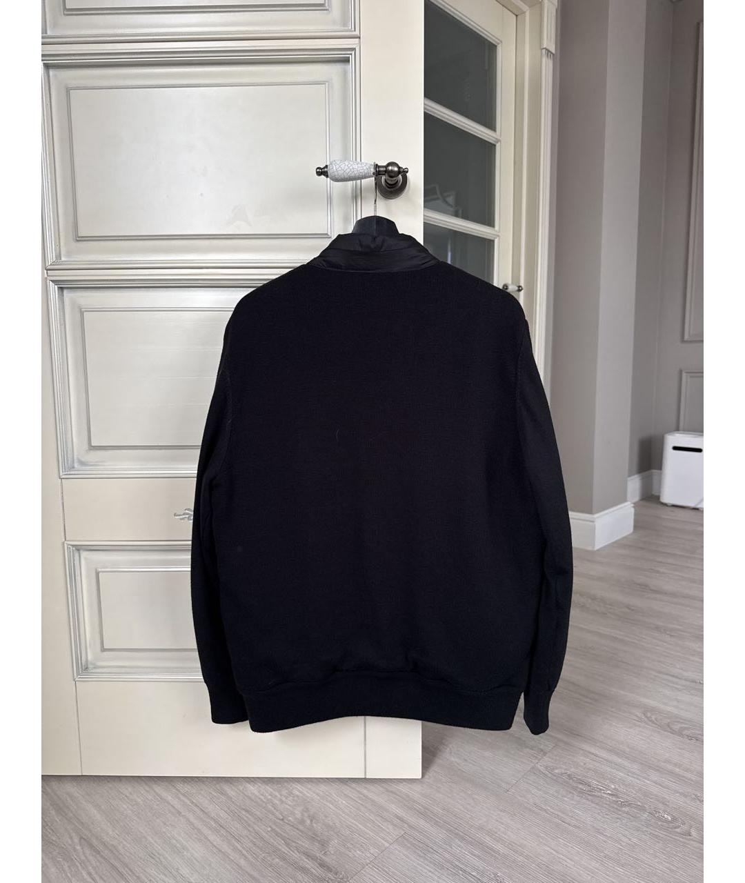 BALMAIN Черная полиэстеровая куртка, фото 2