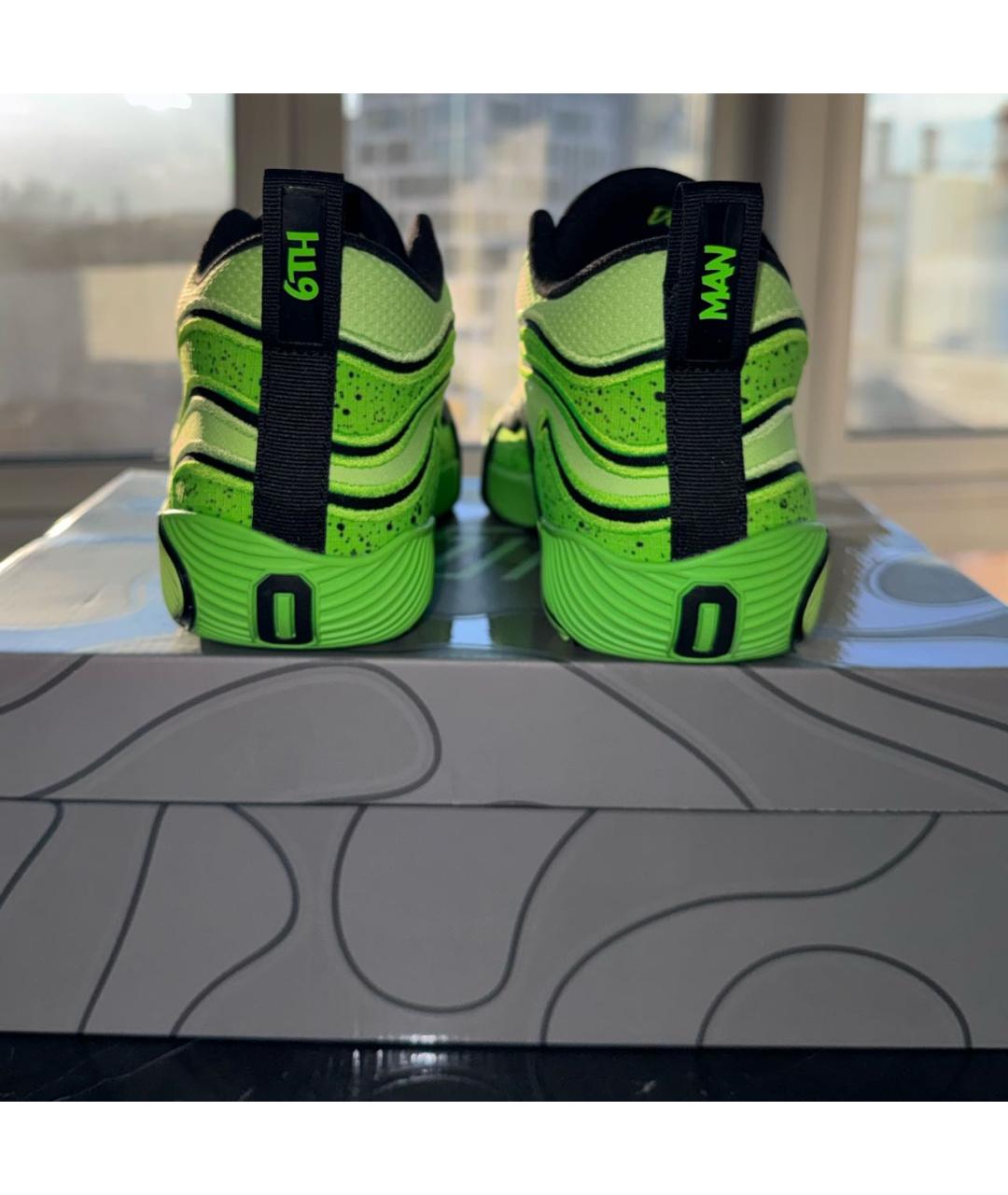 NIKE Зеленые низкие кроссовки / кеды, фото 3