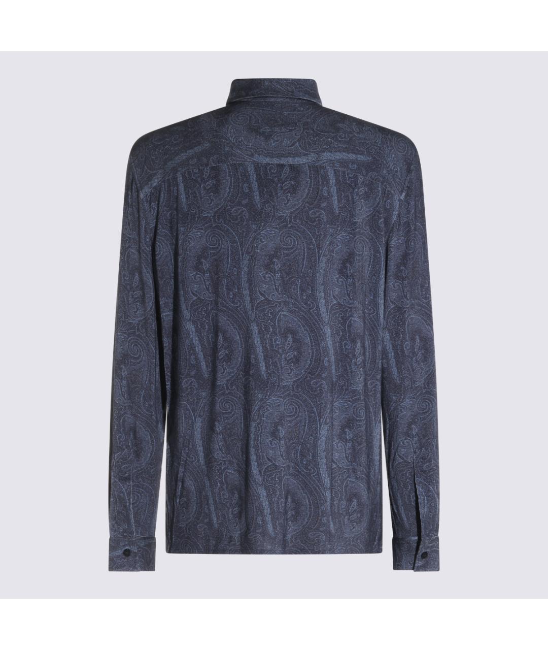 ETRO Синяя кэжуал рубашка, фото 2