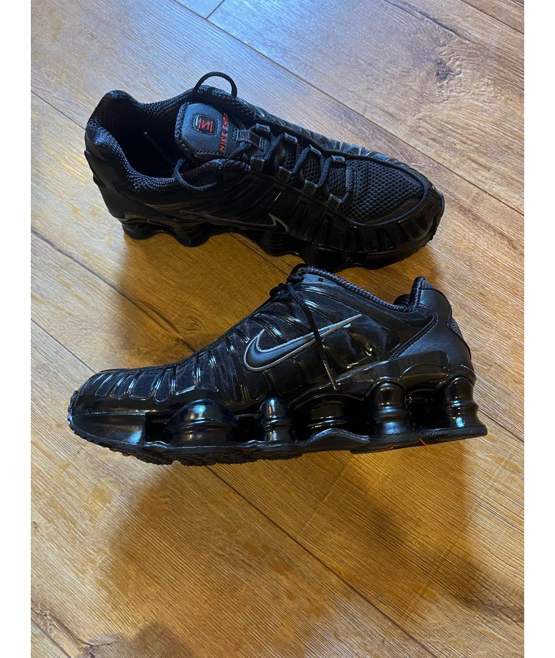 NIKE Черные синтетические кроссовки, фото 7