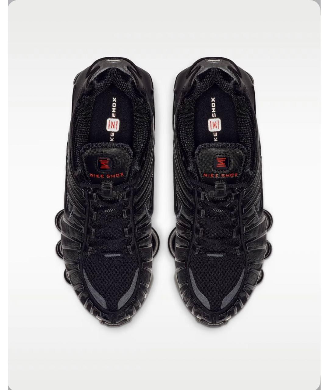 NIKE Черные синтетические кроссовки, фото 2