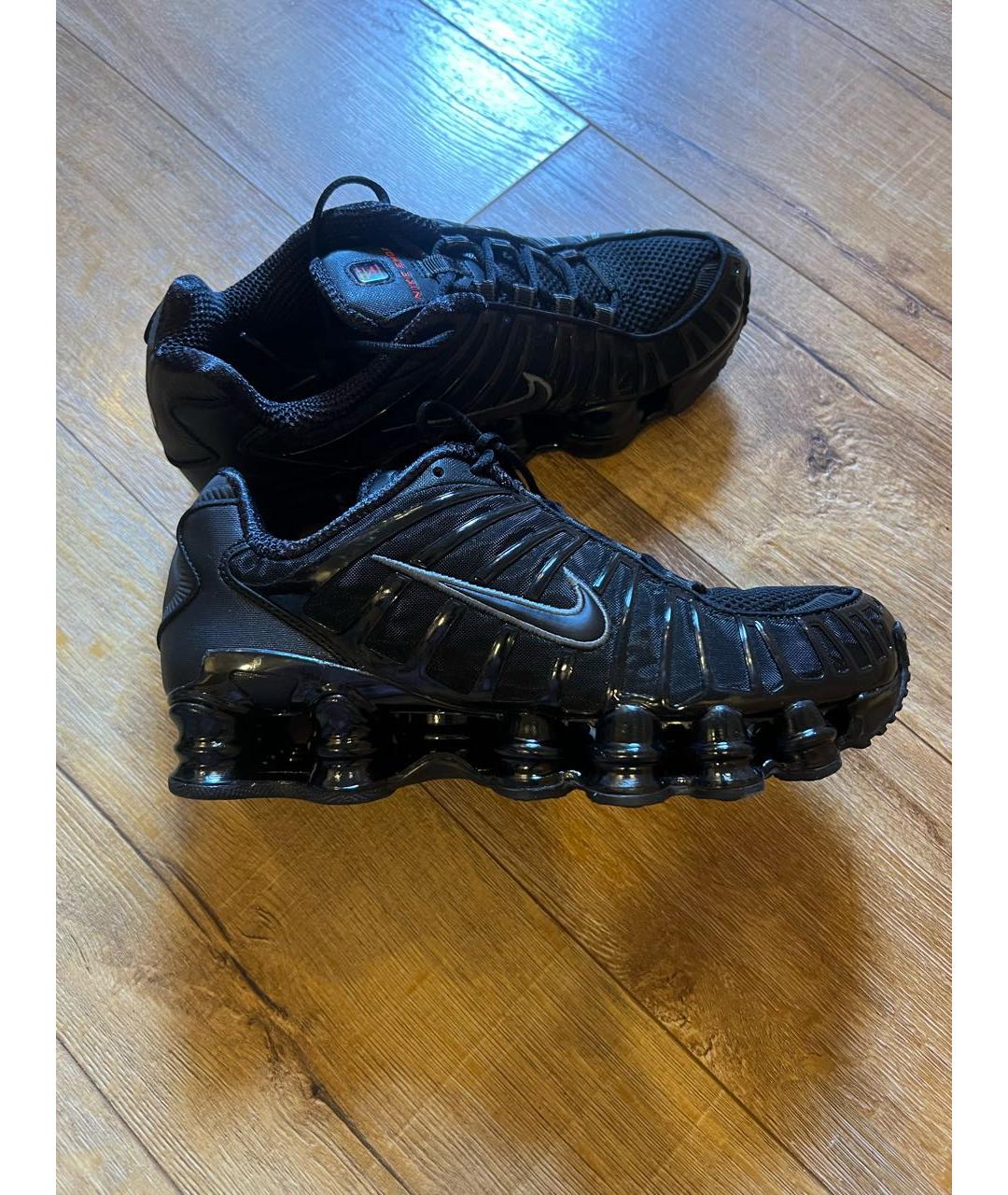 NIKE Черные синтетические кроссовки, фото 3