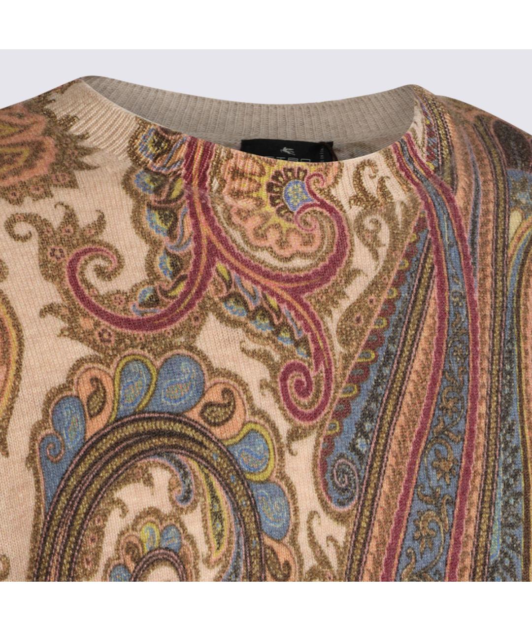 ETRO Мульти шерстяной джемпер / свитер, фото 4