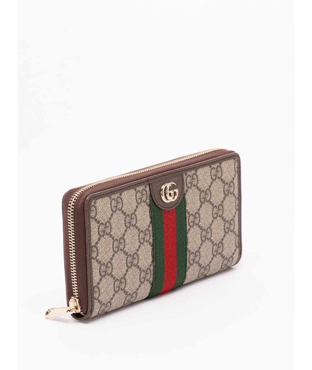 GUCCI Бежевый кошелек, фото 3