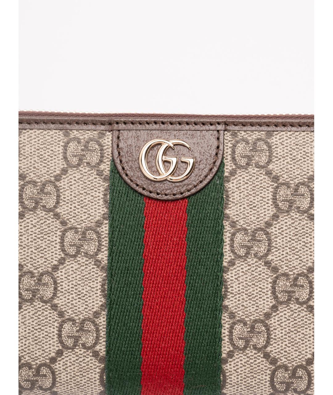 GUCCI Бежевый кошелек, фото 4