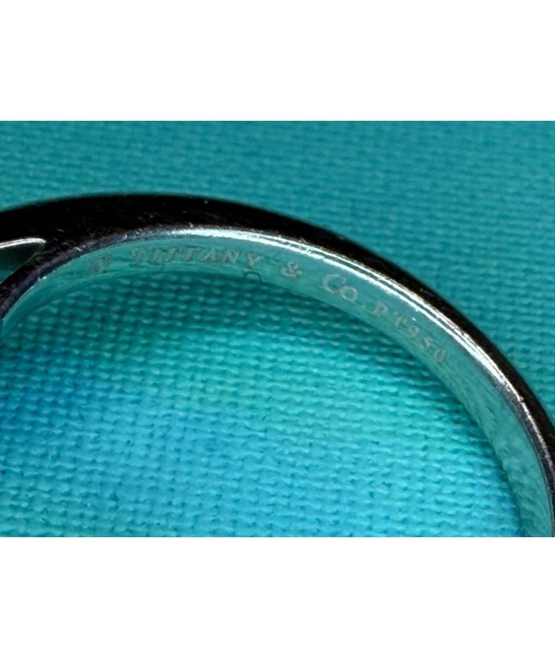 TIFFANY&CO Серебряное платиновое кольцо, фото 2