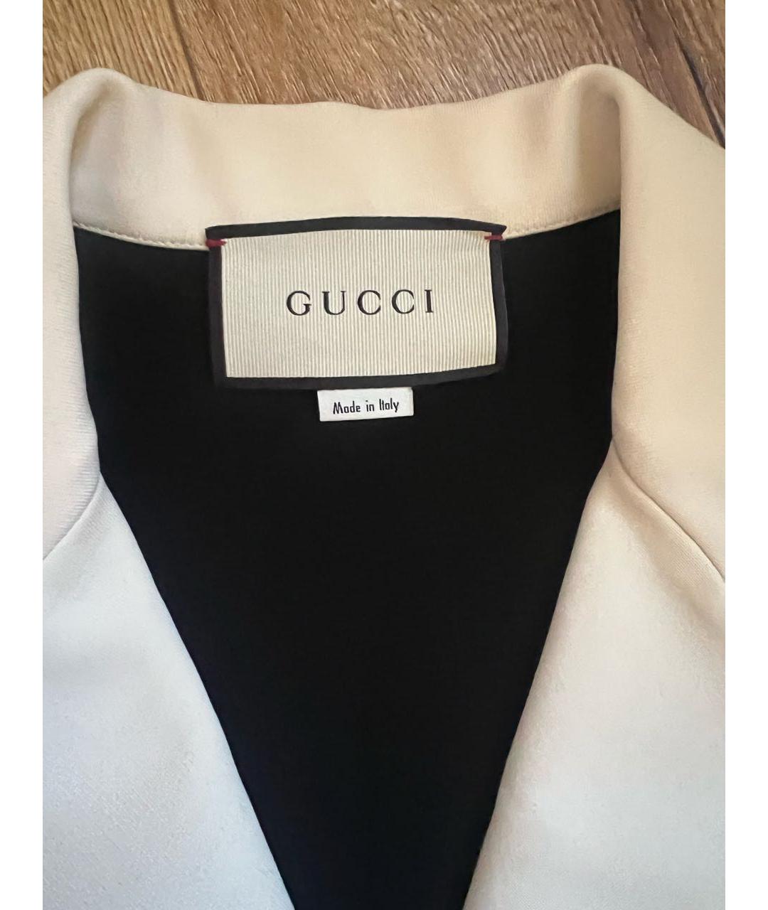 GUCCI Черное вискозное повседневное платье, фото 4