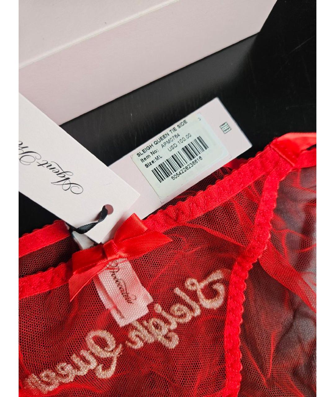 AGENT PROVOCATEUR Красные трусы, фото 5