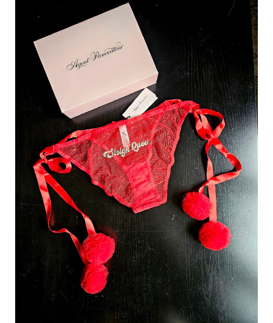 AGENT PROVOCATEUR Красные трусы, фото 3