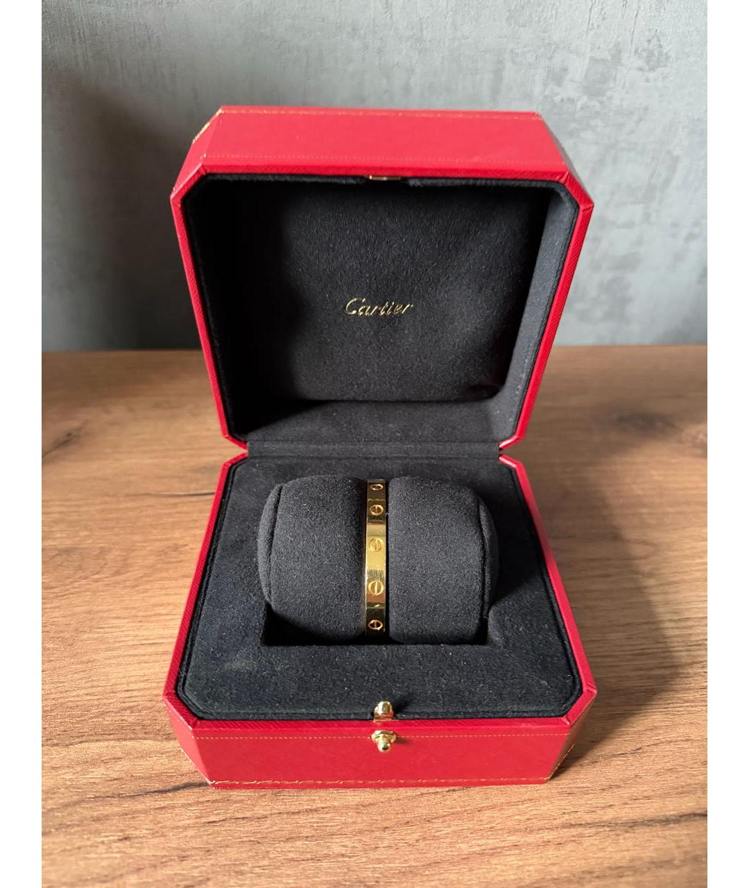CARTIER Желтый браслет из желтого золота, фото 2