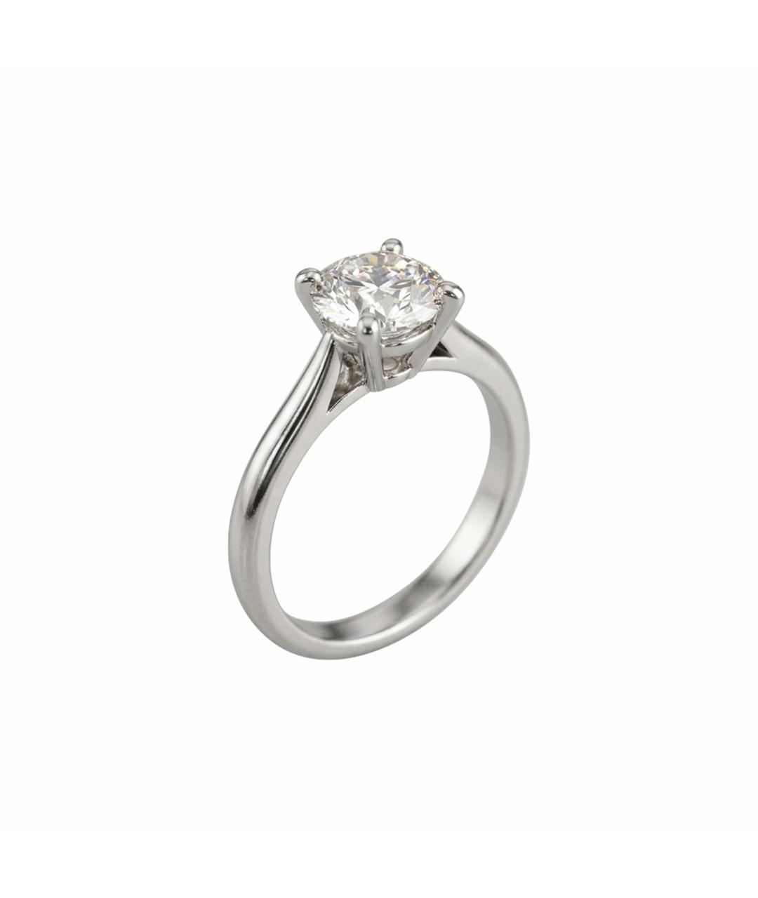 CARTIER Серебряное платиновое кольцо, фото 1
