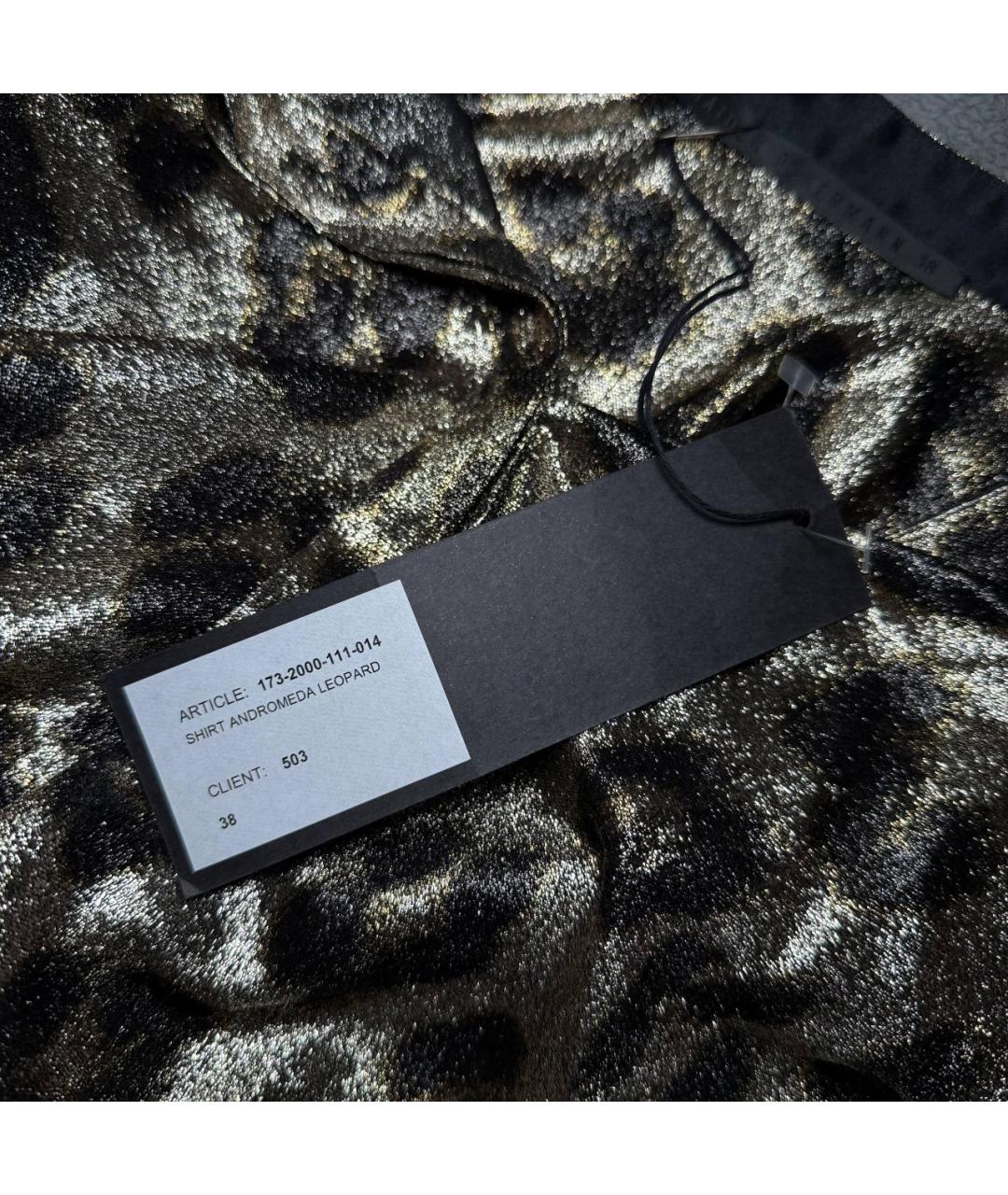 HAIDER ACKERMANN Черная кэжуал рубашка, фото 7