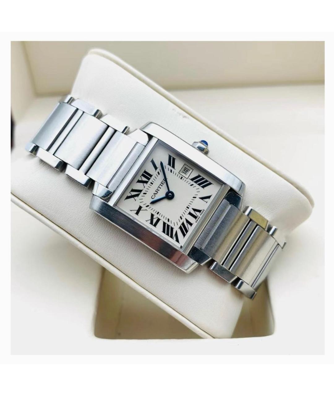 CARTIER Серебряные металлические часы, фото 7