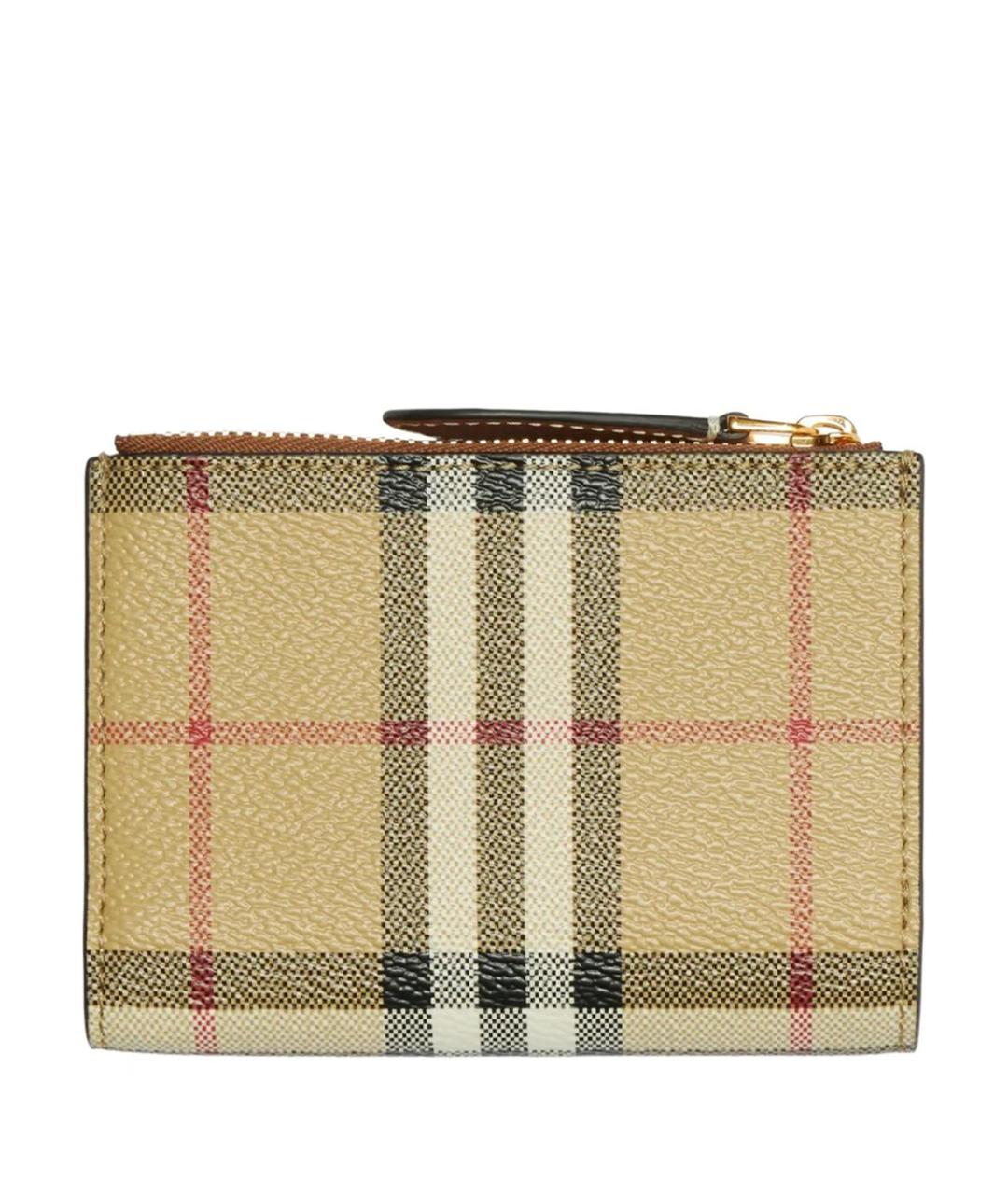 BURBERRY Бежевый кошелек, фото 3