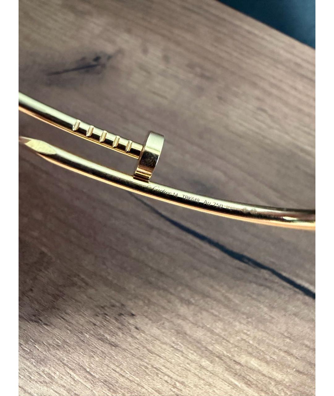 CARTIER Желтый браслет из желтого золота, фото 4