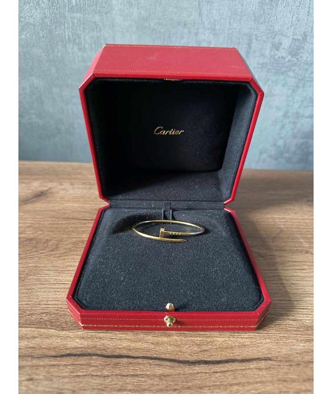 CARTIER Желтый браслет из желтого золота, фото 8