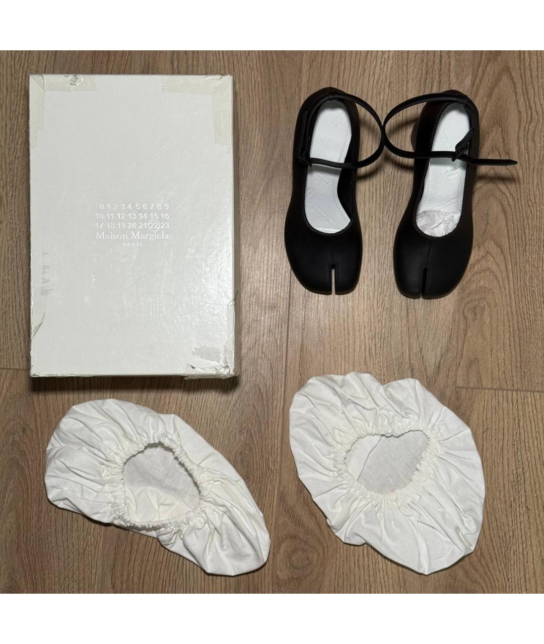 MAISON MARGIELA Черные туфли, фото 8