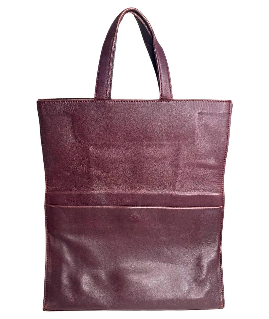MAISON MARGIELA Кожаная сумка тоут, фото 4