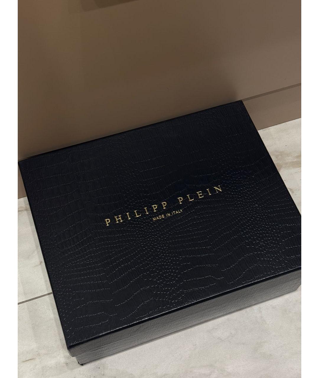 PHILIPP PLEIN Красные туфли из лакированной кожи, фото 8