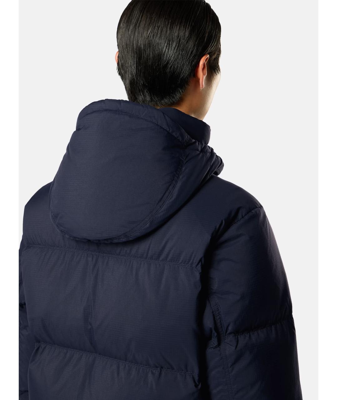 STONE ISLAND Темно-синяя полиамидовая куртка, фото 6