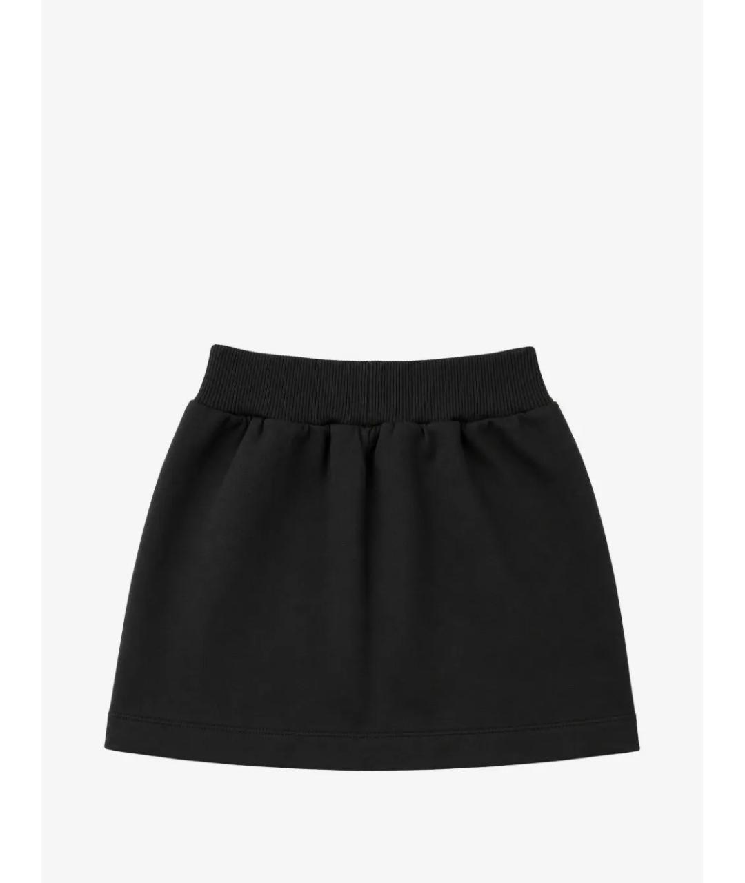 BALMAIN Темно-синяя хлопковая юбка, фото 2