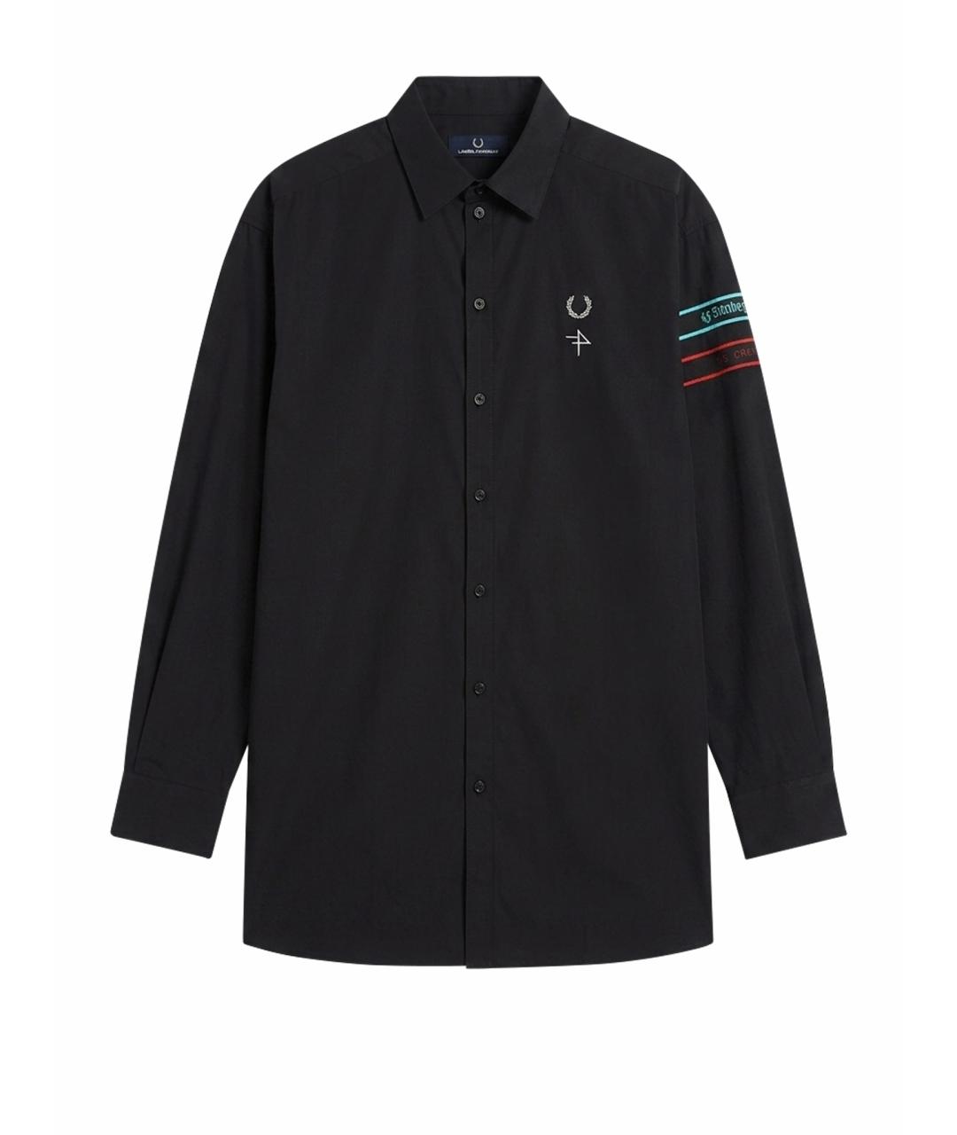 RAF SIMONS Черная кэжуал рубашка, фото 1