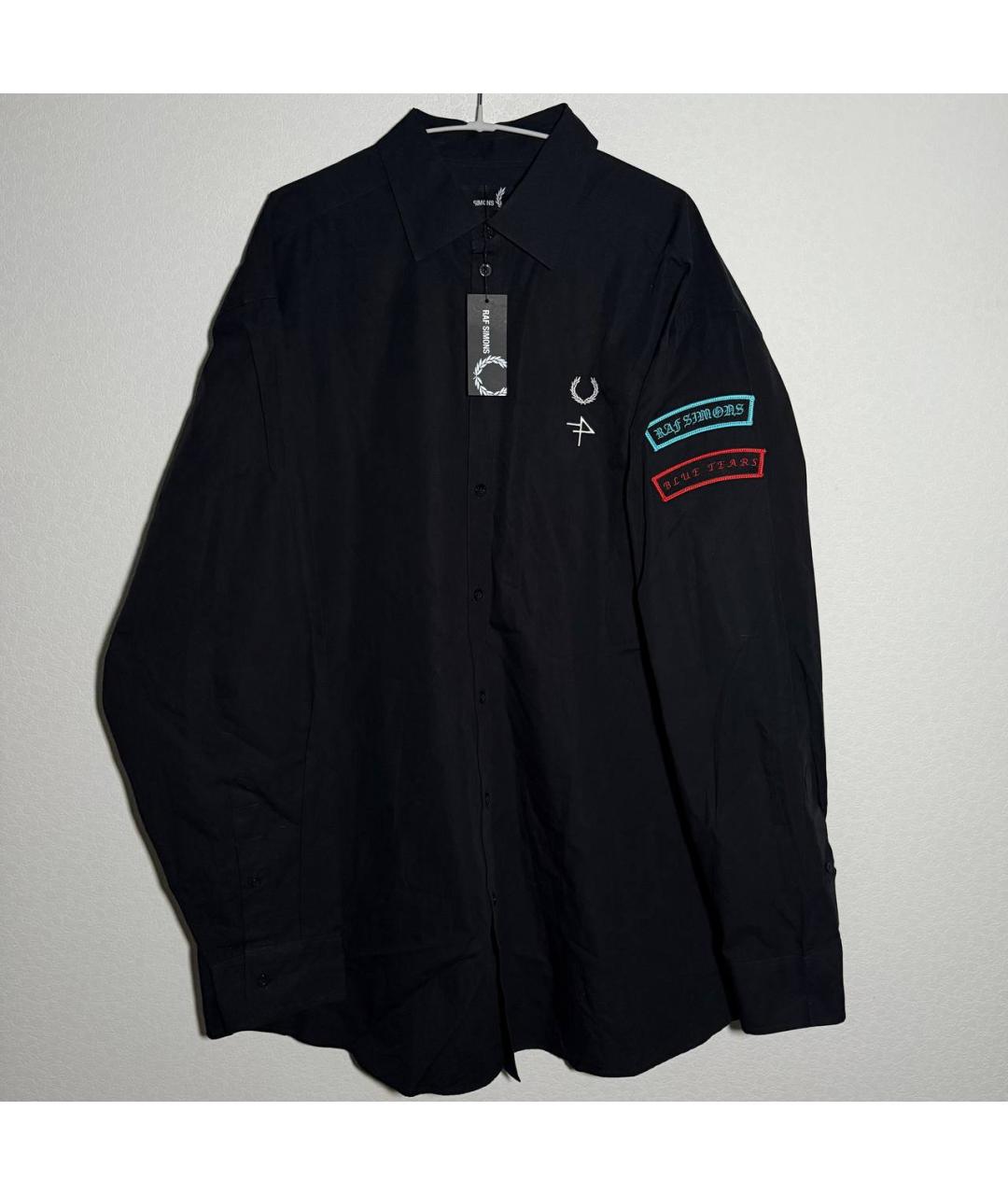 RAF SIMONS Черная кэжуал рубашка, фото 10