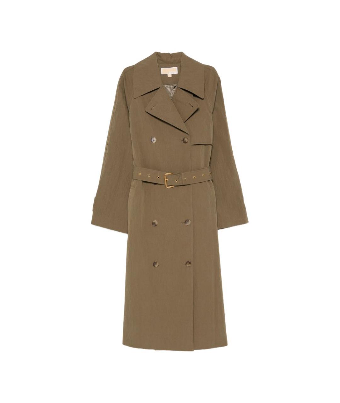 MICHAEL KORS Зеленое пальто, фото 1