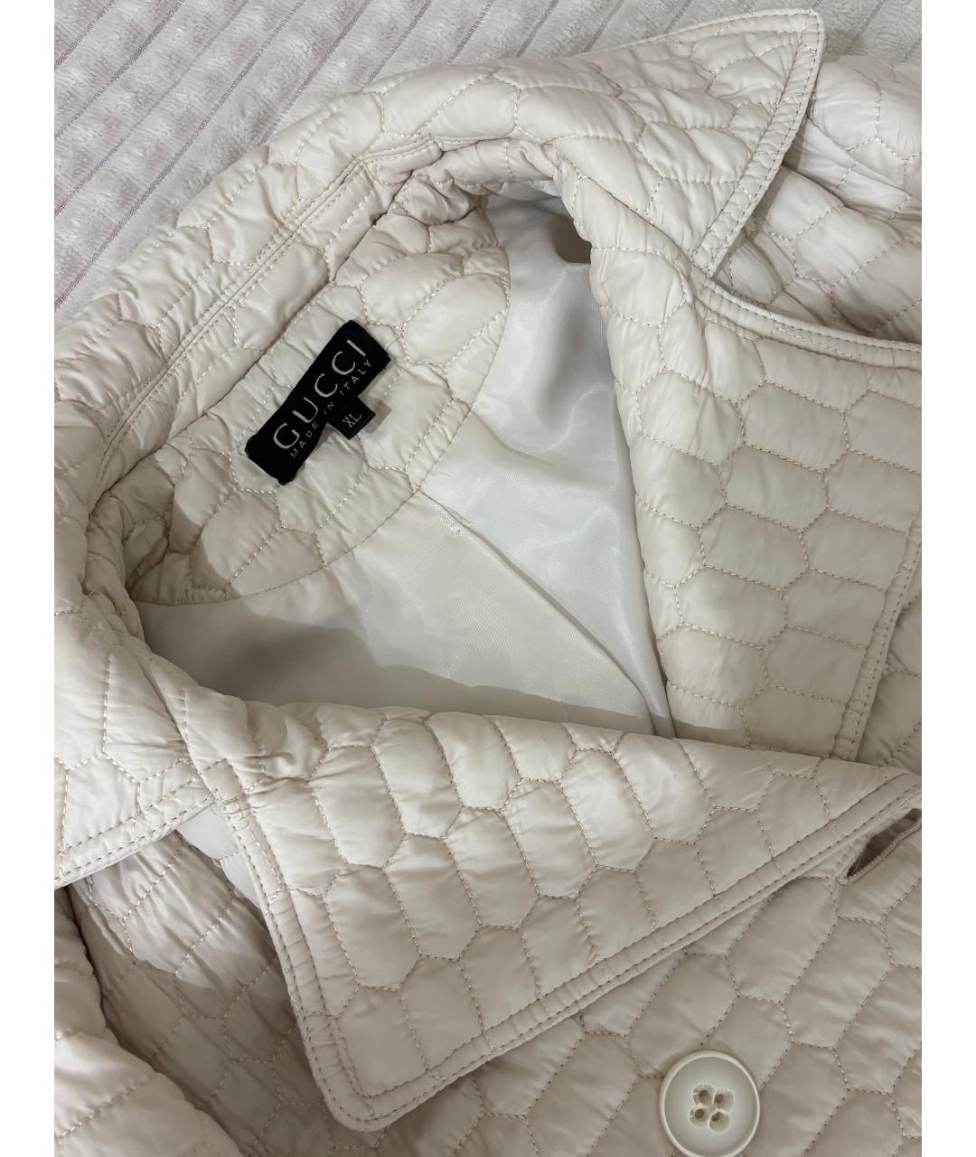 GUCCI Бежевое пальто, фото 3