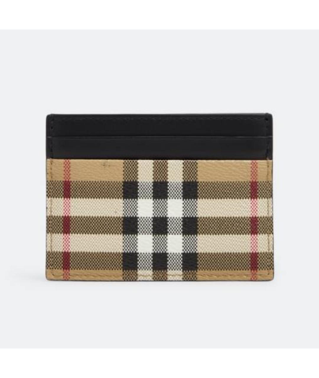 BURBERRY Бежевый кардхолдер, фото 2
