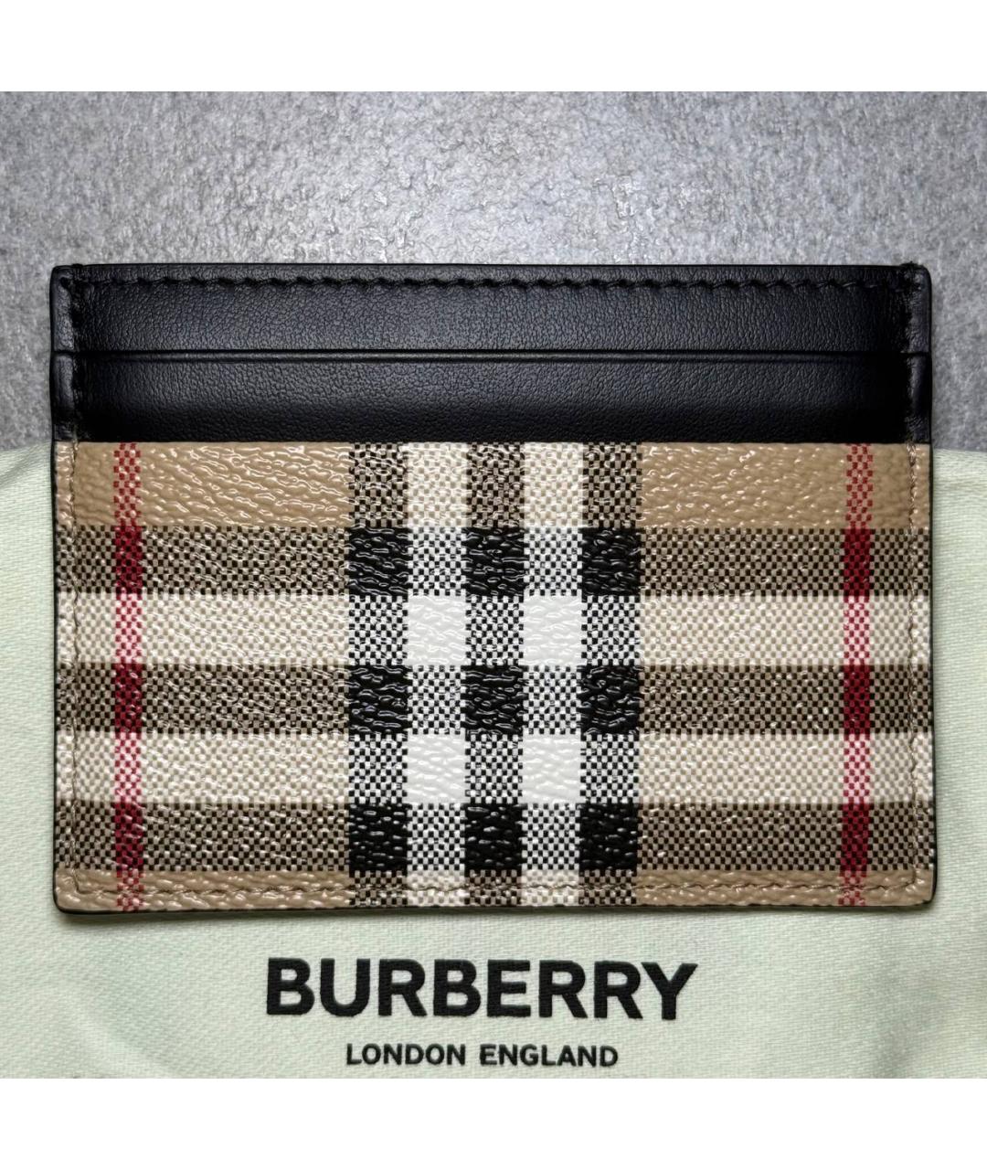 BURBERRY Бежевый кардхолдер, фото 9