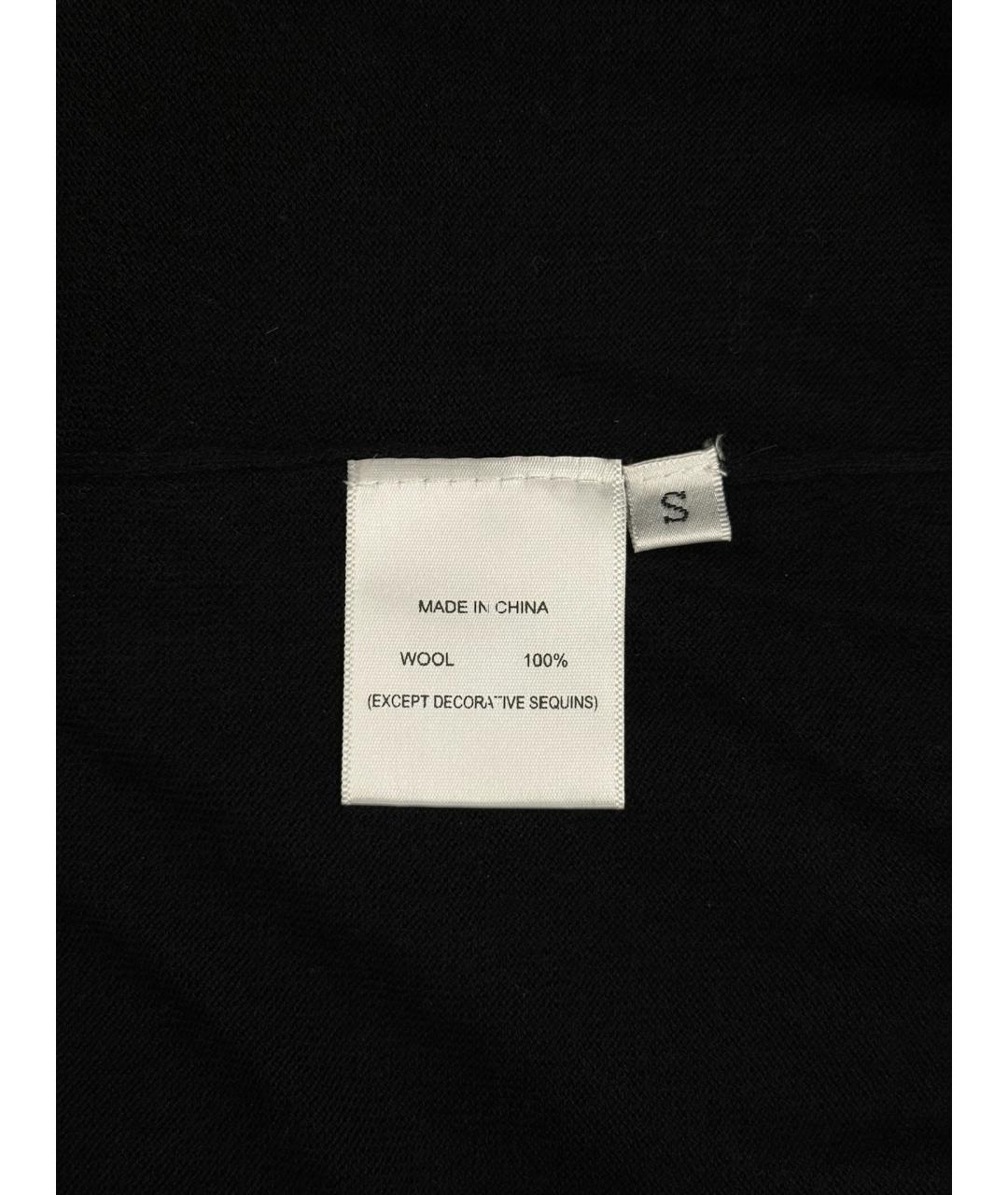 BRUNELLO CUCINELLI Черная шерстяная юбка миди, фото 4
