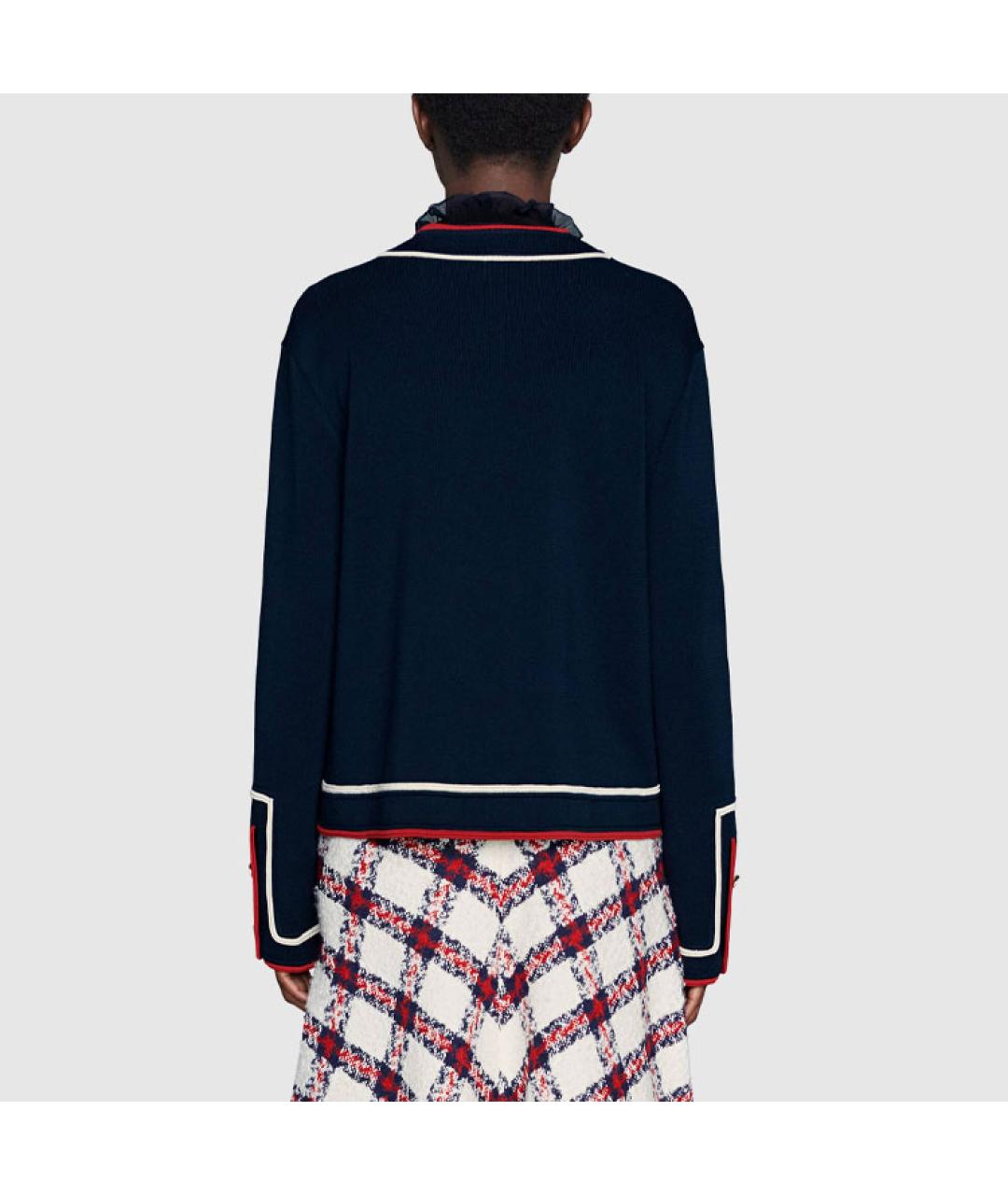 GUCCI Синий кардиган, фото 4