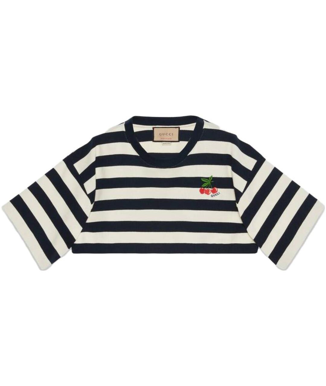 GUCCI Белая футболка, фото 1