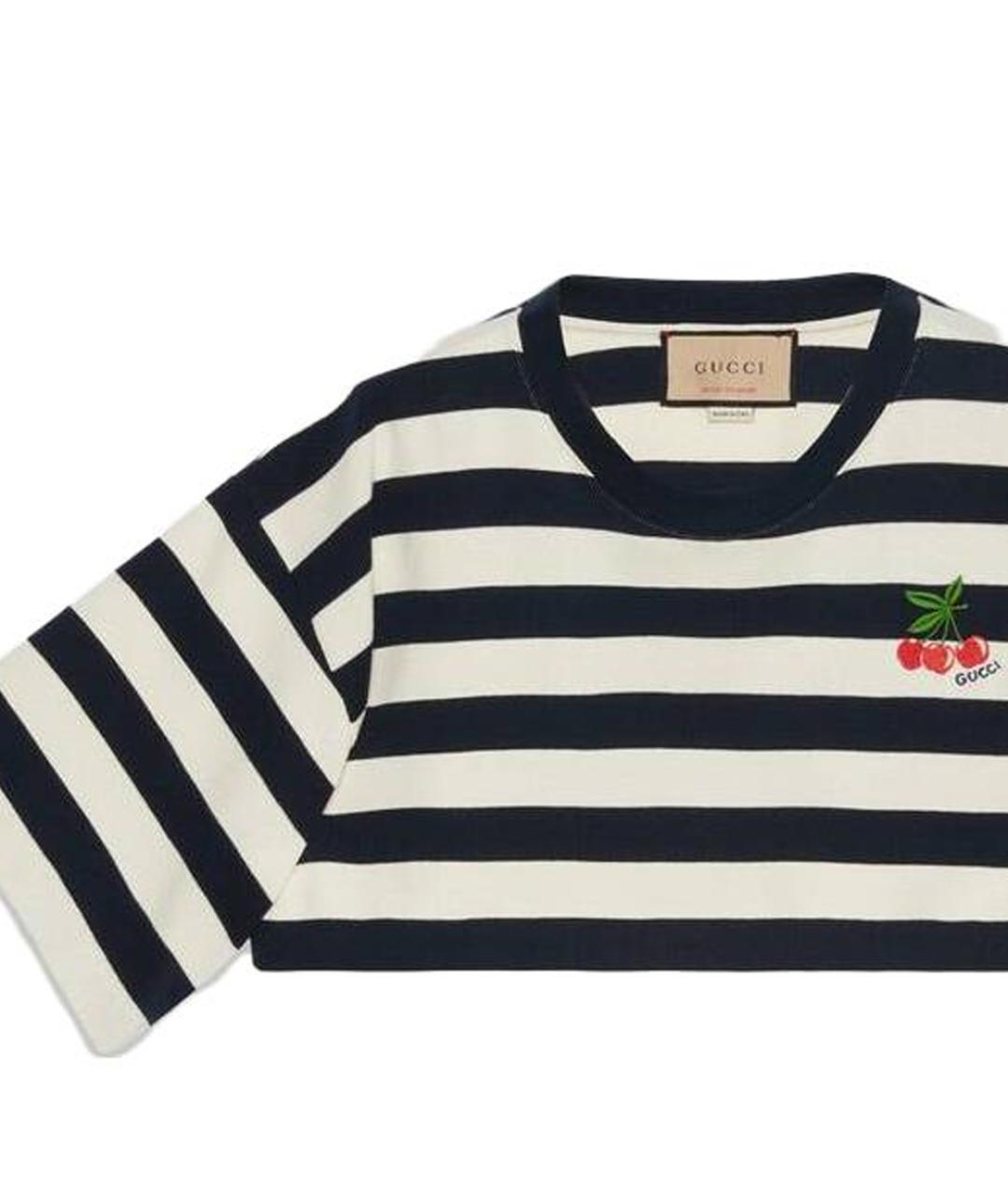 GUCCI Белая футболка, фото 5