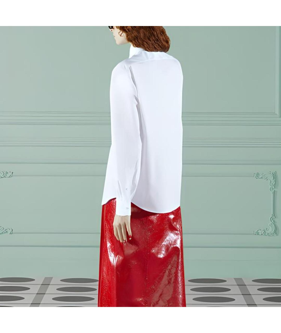 GUCCI Белая хлопковая рубашка, фото 5