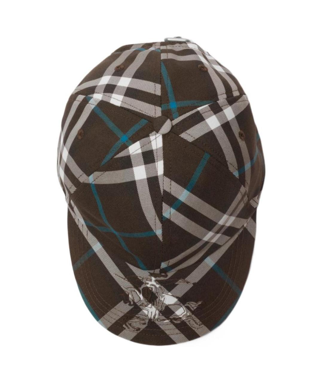 BURBERRY Коричневая кепка, фото 3