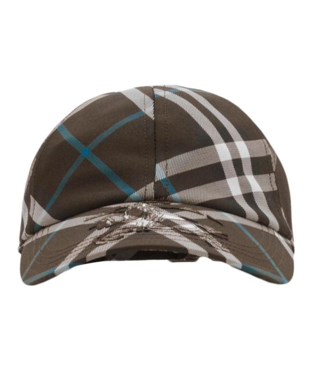 BURBERRY Коричневая кепка, фото 1