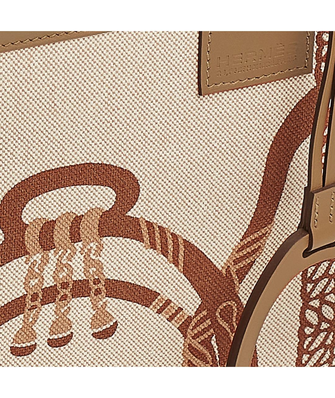 HERMES Коричневая сумка через плечо, фото 3