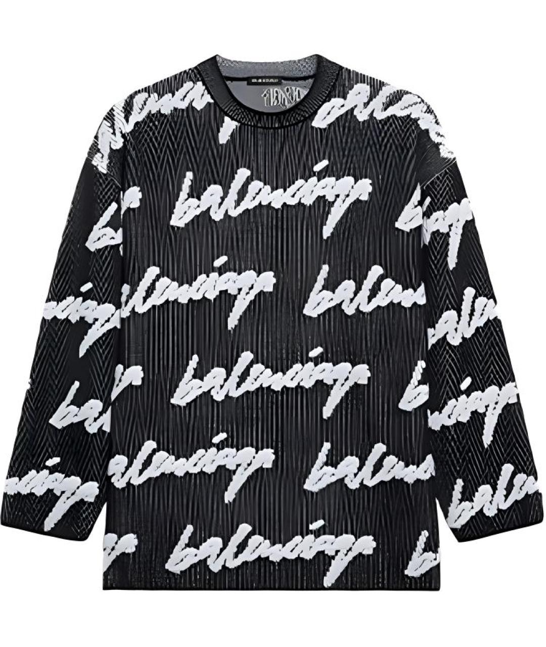BALENCIAGA Черный джемпер / свитер, фото 1