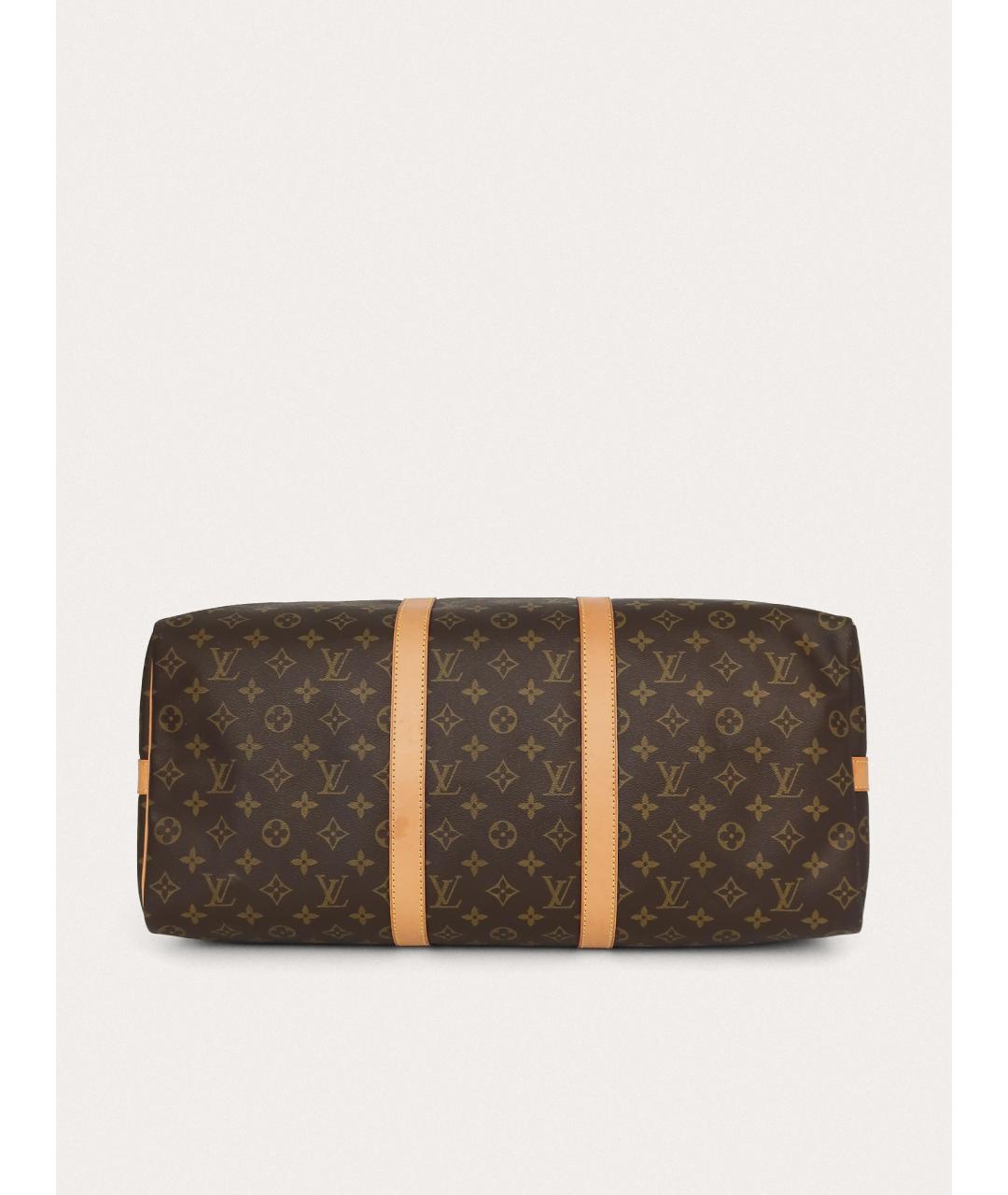 LOUIS VUITTON Коричневая дорожная/спортивная сумка, фото 4