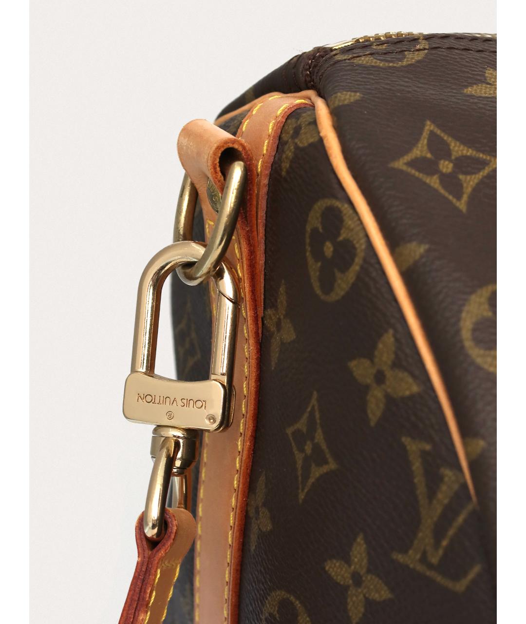 LOUIS VUITTON Коричневая дорожная/спортивная сумка, фото 5