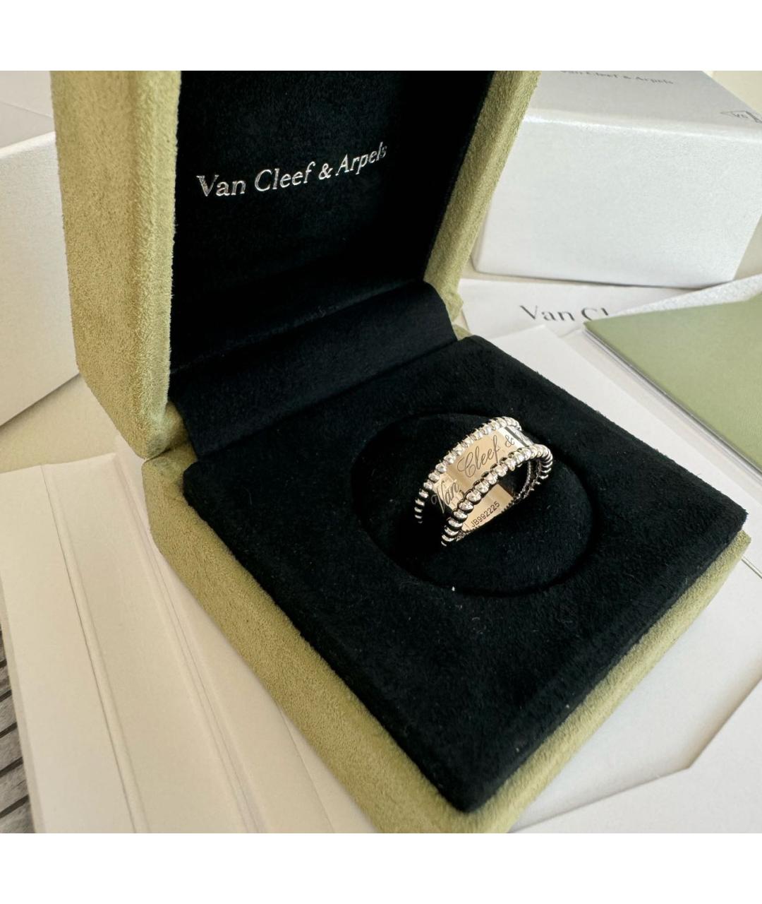 VAN CLEEF & ARPELS Серебряное кольцо из белого золота, фото 3