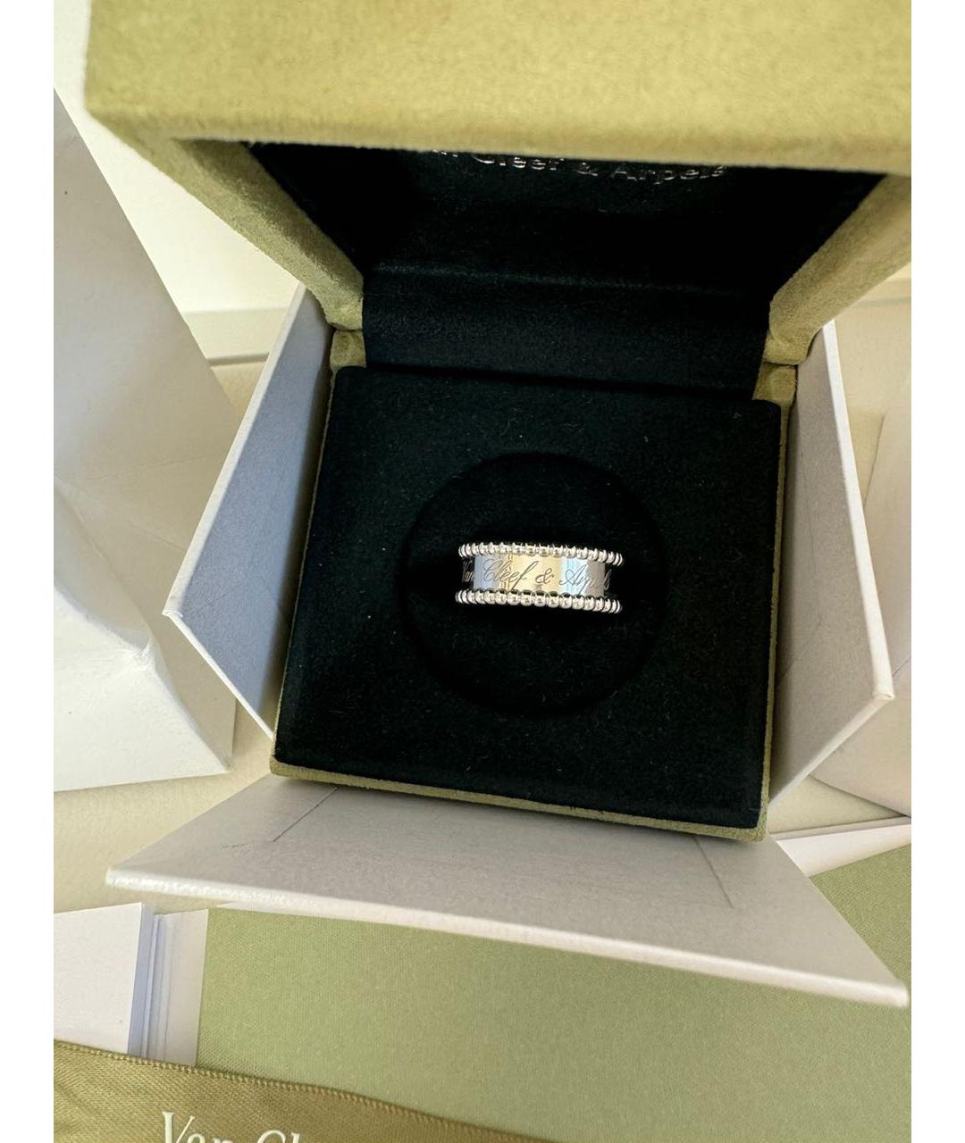 VAN CLEEF & ARPELS Серебряное кольцо из белого золота, фото 5