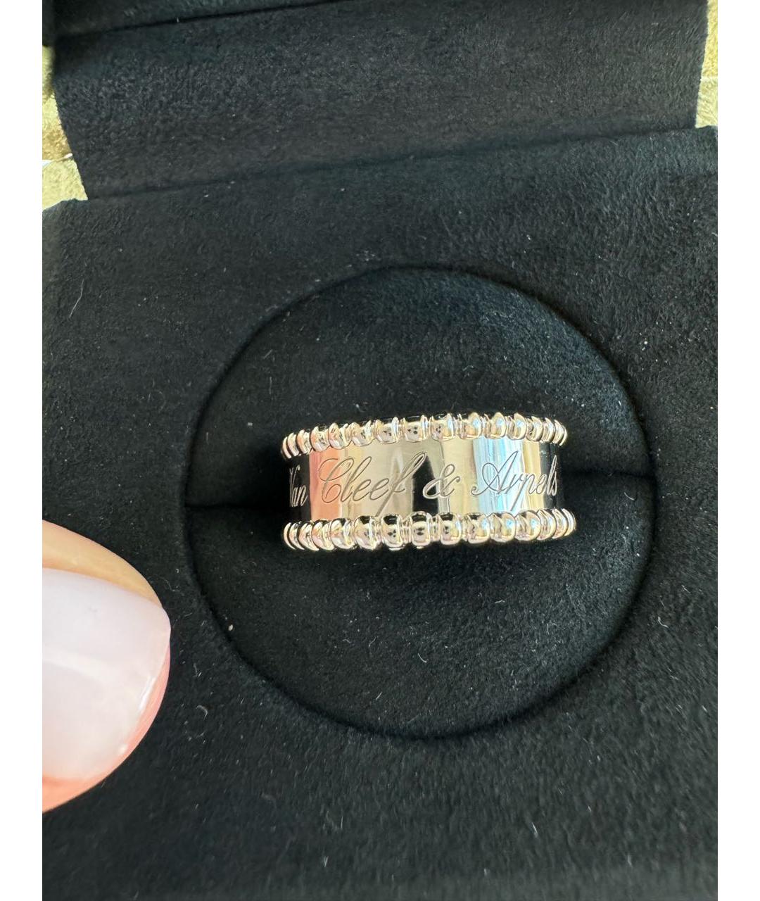 VAN CLEEF & ARPELS Серебряное кольцо из белого золота, фото 6