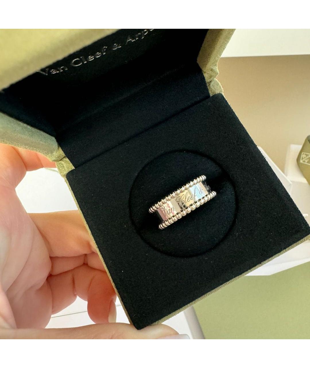 VAN CLEEF & ARPELS Серебряное кольцо из белого золота, фото 2