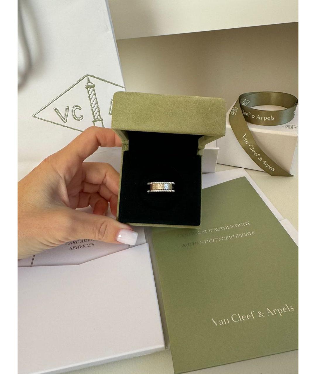 VAN CLEEF & ARPELS Серебряное кольцо из белого золота, фото 3