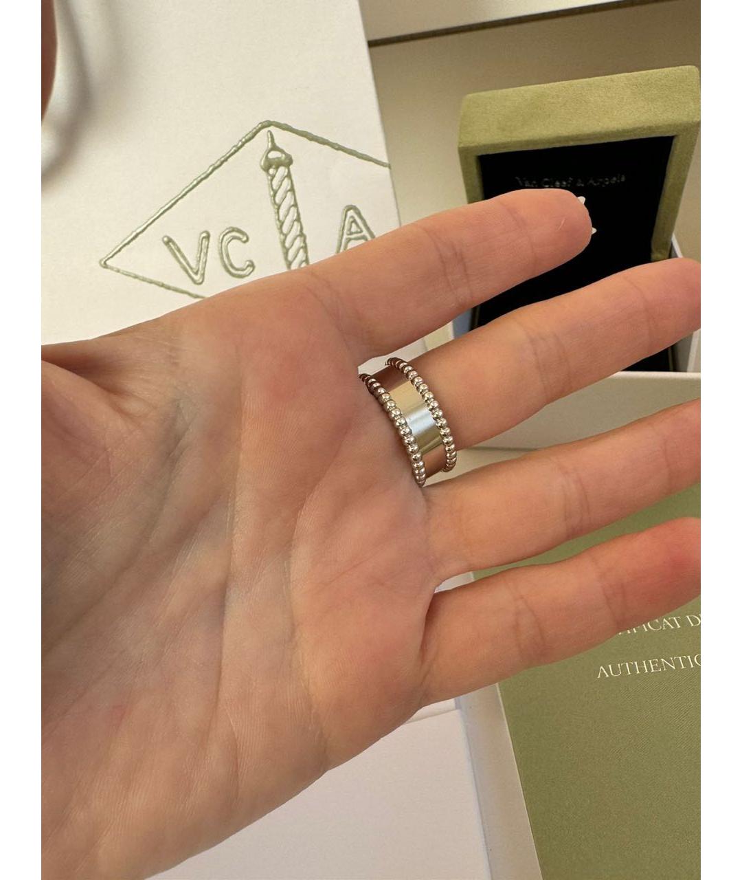 VAN CLEEF & ARPELS Серебряное кольцо из белого золота, фото 7