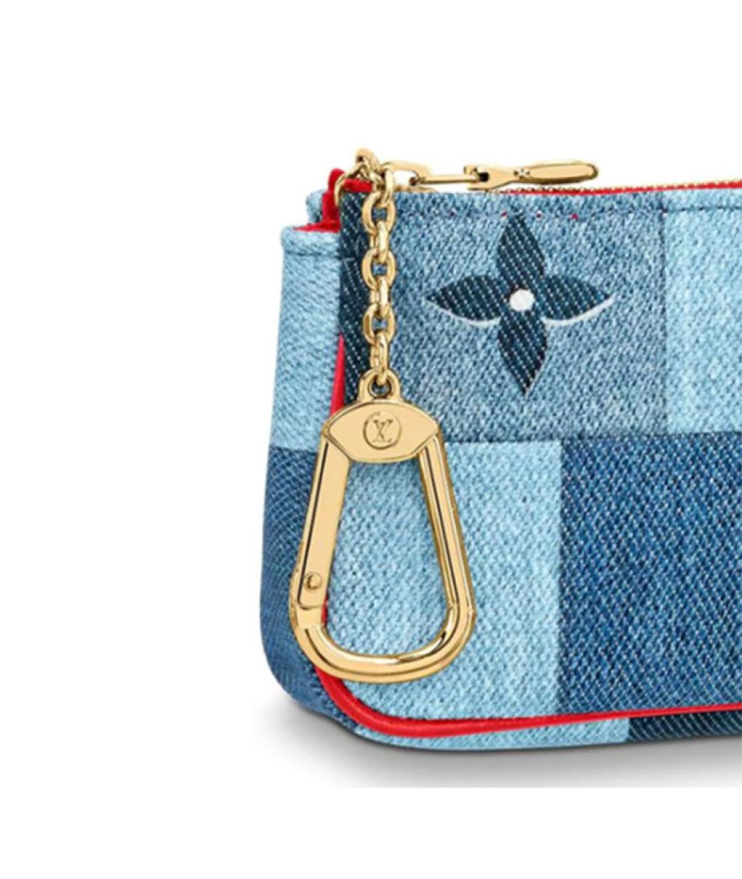 LOUIS VUITTON Синий кошелек, фото 5